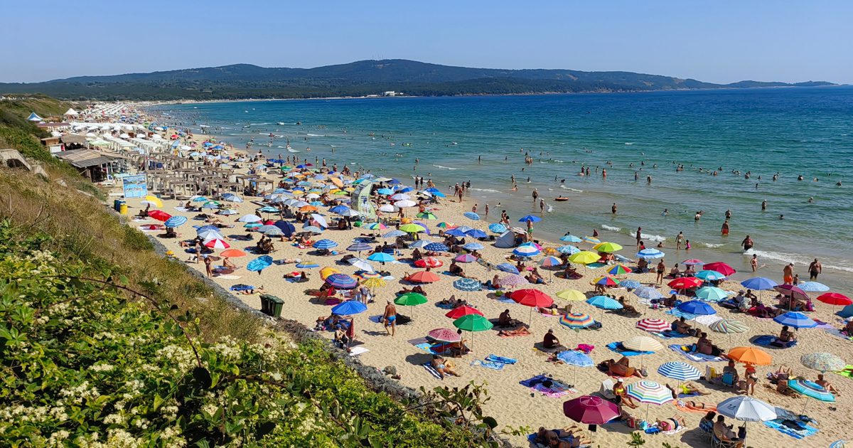 Primorsko Sandy Beach