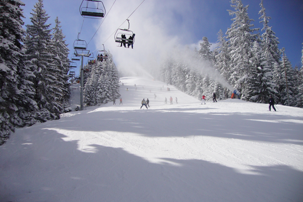 Ski slope in Borovets