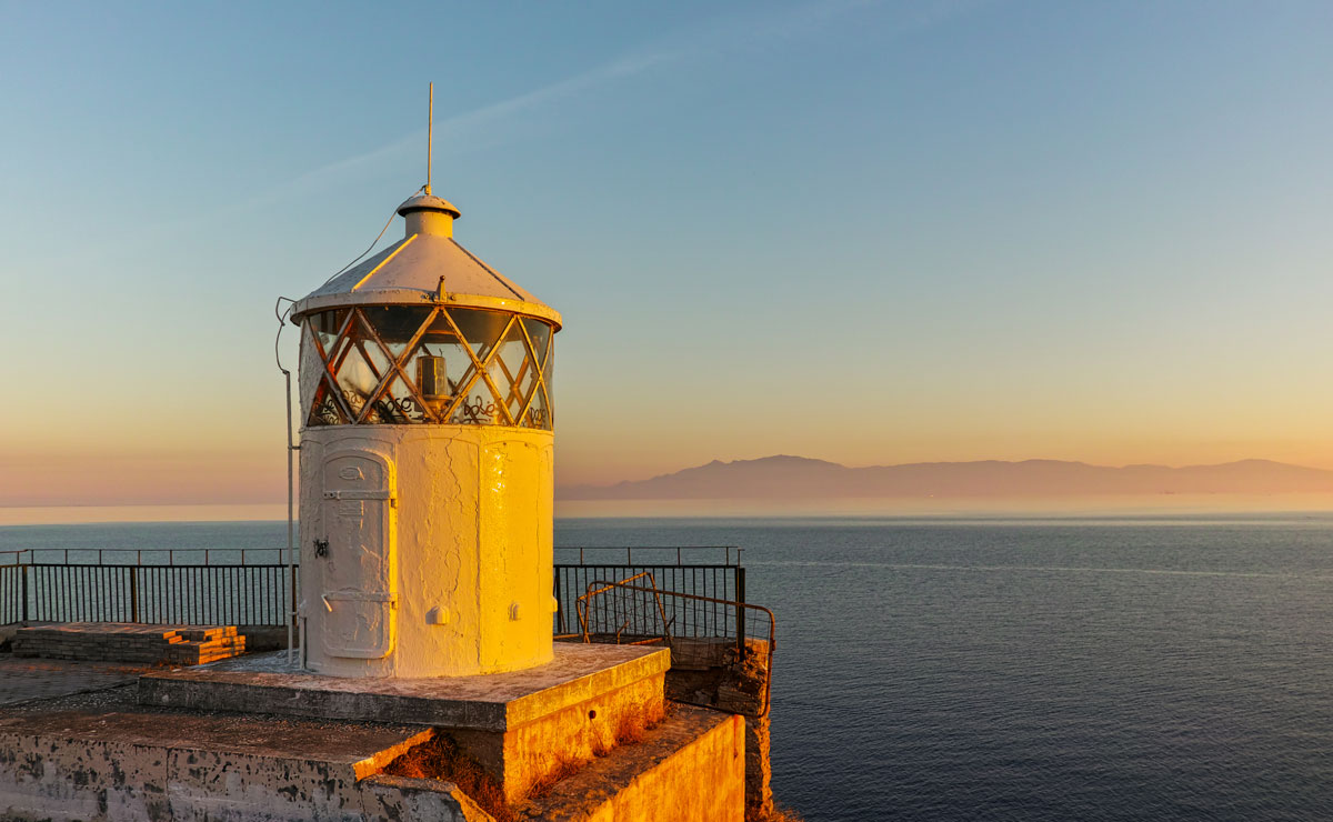 Lighthouse of Kavala Greece