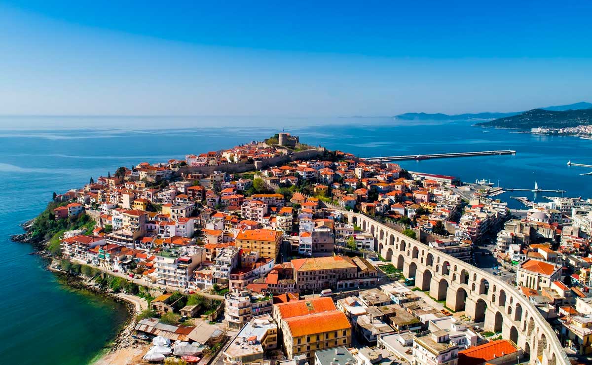 Old Town of Kavala Greece