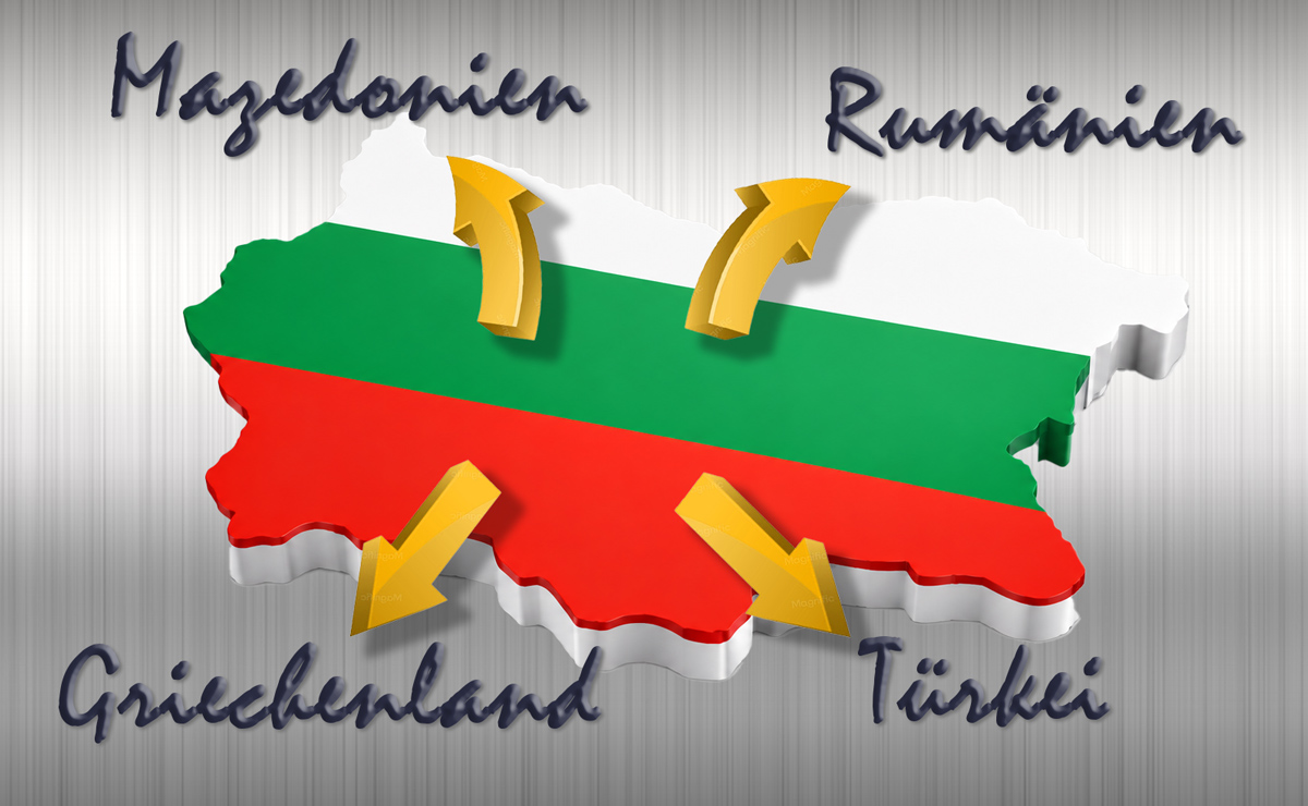 Ausflüge von Bulgarien in andere Länder