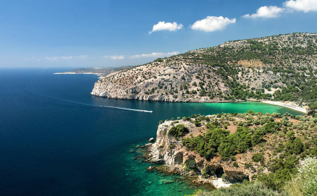 Thasos Island. Greece
