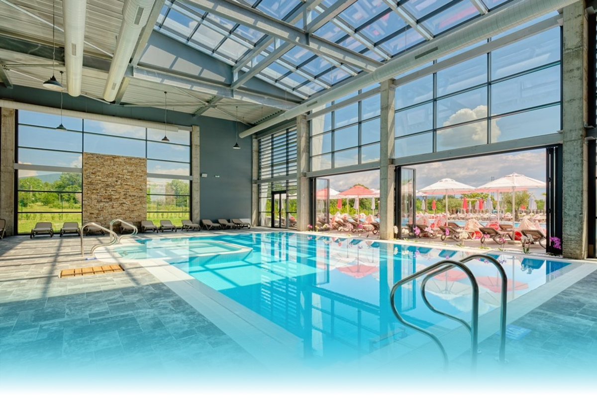 Hisarya. Terme di Hissar mineral complex.