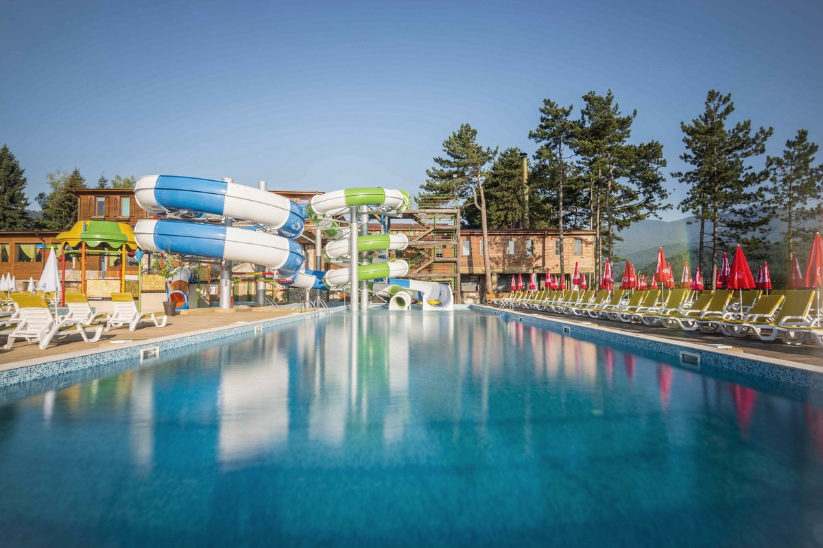 Velingrad. Thermal aqua park.