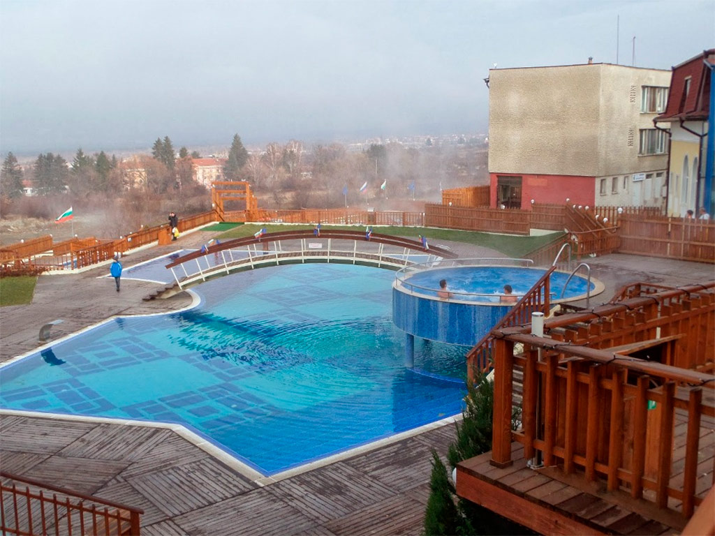 Thermal spring Sapareva Banya, Bulgaria