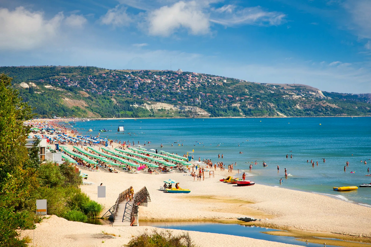 Beach season in Bulgaria