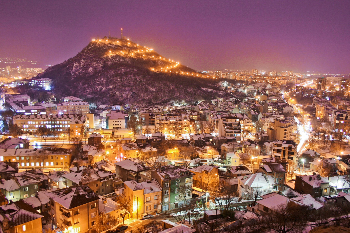 Plovdiv in winter